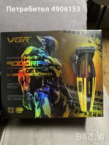 Машинка VGR V-285 9000RPM, снимка 3 - Машинки за подстригване - 56444266