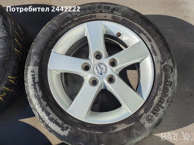 5х114.3 Мазда, снимка 3 - Гуми и джанти - 52740082