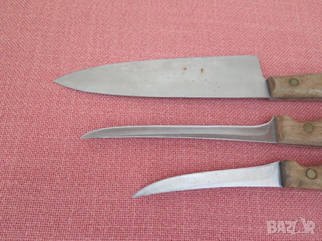 Vintage USA CHICAGO CUTLERY-проф.нож -3бр. ,Качествени ножове, снимка 7 - Прибори за хранене, готвене и сервиране - 42923475