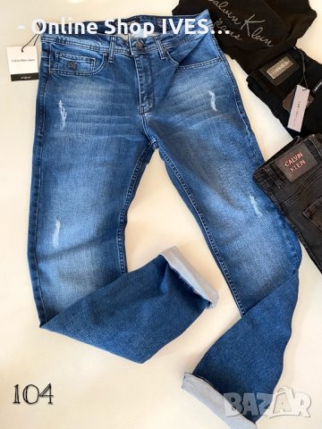 Calvin  мъжки дънки КОД 104, снимка 2 - Дънки - 35535020