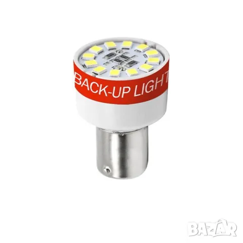 LED крушки BA15S 12V 1 брой за габарити, снимка 2 - Аксесоари и консумативи - 55865120