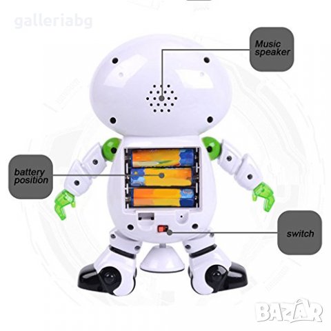 Интелигентен танцуващ робот, снимка 6 - Електрически играчки - 38690483