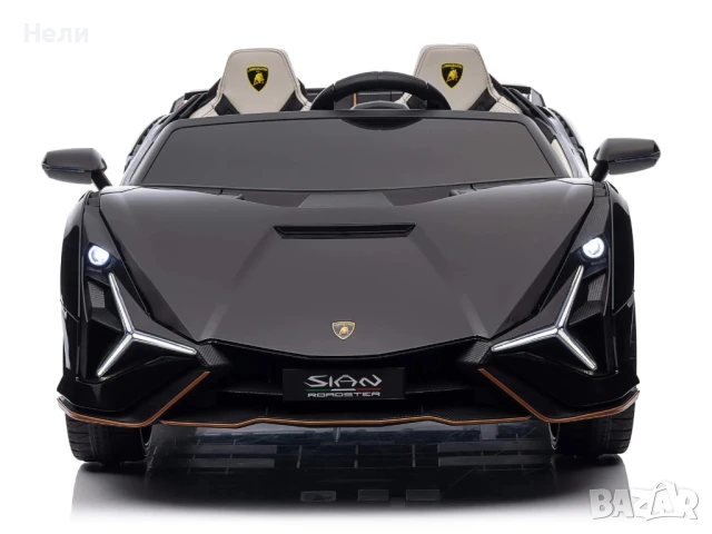 Акумулаторна Двуместна КОЛА Lamborghini SIAN  24V функция дрифт, снимка 3 - Коли, камиони, мотори, писти - 51038700