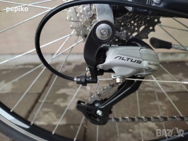 Продавам колела внос от Германия  алуминиев велосипед AYSHA REACTOR 28 цола амортисьор, снимка 17 - Велосипеди - 40591693