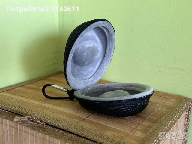 Кутия за часовник с цип, мека вътрешност