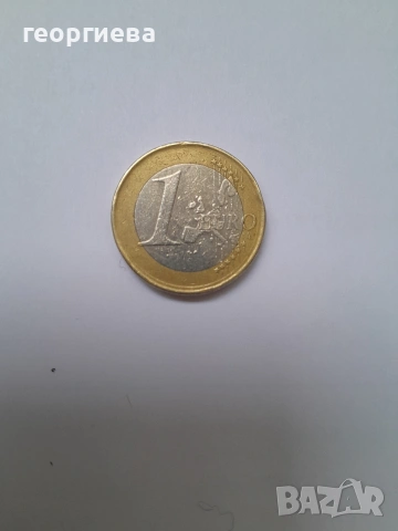 1 евро(euro) Испания(Espana)дефектна монета 2002, снимка 3 - Нумизматика и бонистика - 54064136