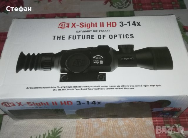 Нощен мерник ATN X-Sight II HD 3-14х, снимка 4 - Оборудване и аксесоари за оръжия - 44238596