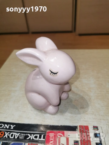 ПОРЦЕЛАНОВО ЗАЙЧЕ-КАСИЧКА 1101260734LCHERY, снимка 12 - Антикварни и старинни предмети - 53059515