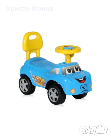 Кола за яздене Lorelli My Friend - синя ride on, снимка 2 - Детски велосипеди, триколки и коли - 52236202
