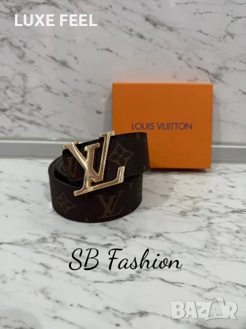 Louis Vuitton ⚜️ Естествена Кожа ⚜️ Дамски Колани , снимка 2 - Колани - 55941919