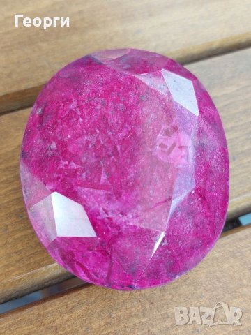 Уникални сертифицирани естествени огромни червени Рубини, снимка 9 - Колекции - 36876289