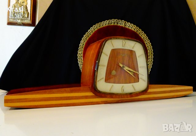 Dugena настолен,каминен часовник, снимка 4 - Антикварни и старинни предмети - 38216697