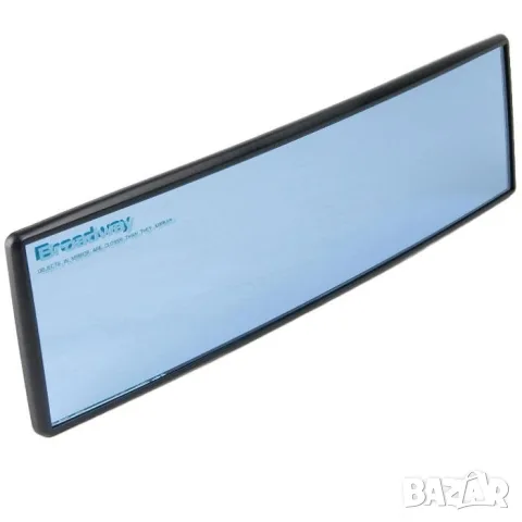 Панорамно огледало за обратно виждане 30 cm със синьо стъкло