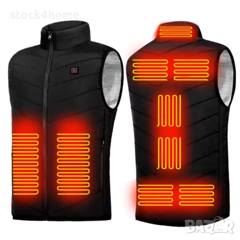 Жилетка с подгряване, Смарт елек с електрическо отопление, размер M/L/XL, снимка 3 - Елеци - 52846328