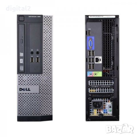 Компютър Dell OptiPlex 7010, Intel Core i3 3240 3.4GHz, 4GB, 320GB, снимка 8 - Работни компютри - 32071143