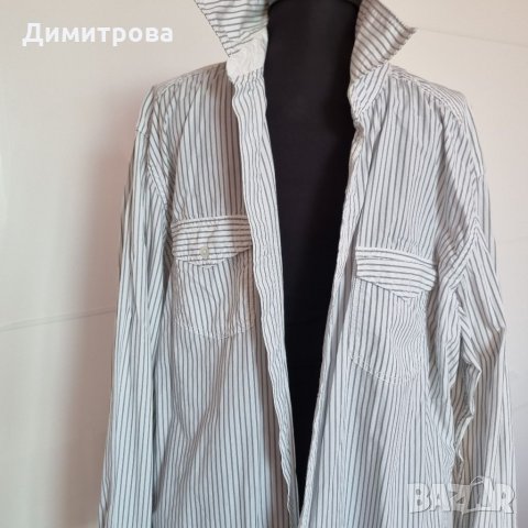 Мъжка риза Esprit с ефектен гръб, снимка 1 - Ризи - 35452353