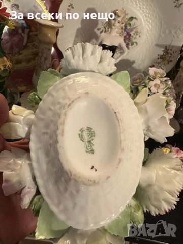 Royal Doulton England Circa 1966 - “ Грандиозната цветна кошница” Код P1666, снимка 4 - Антикварни и старинни предмети - 52933030