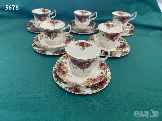 Royal Albert сервиз за чай, снимка 2 - Сервизи - 52775705