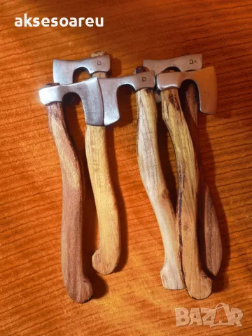  Много красива сувенирна малка брадва за подарък на близък човек за декорация на дома и двора секира, снимка 7 - Декорация за дома - 50421528