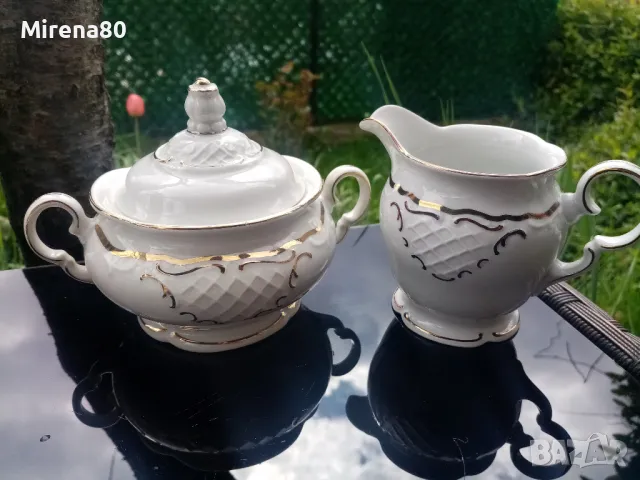 Винтидж баварски сервиз за кафе, снимка 8 - Сервизи - 49772702