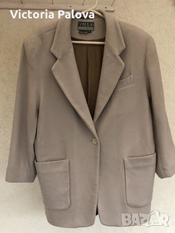 Италия,супер сако-палто VOLLA CACHMERE, снимка 10 - Сака - 31061393