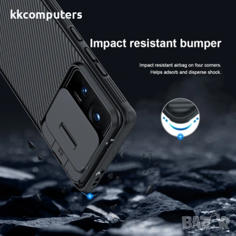 Xiaomi Mi Mix 4 Удароустойчив NILLKIN CamShield Калъф и Протектор, снимка 5 - Калъфи, кейсове - 53268701