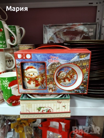 Коледни чаши, снимка 3 - Коледни подаръци - 52855942