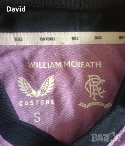 Оригинална юбилейна фланелка на Рейнджърс 21/22 Third Kit, снимка 5 - Футбол - 49607814