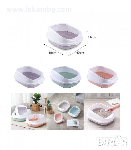 КОТЕШКА ТОАЛЕТНА С ВИСОК БОРД И МОДЕРЕН ДИЗАЙН - код 2735, снимка 7 - Други стоки за животни - 33920601