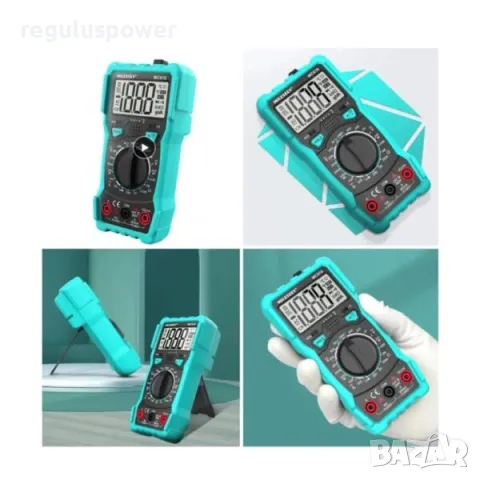 Цифров мултицет Mileseey MC616, NCV,hFE triode, AC/DC 600V, фенерче, подсветка , снимка 9 - Друга електроника - 50241688
