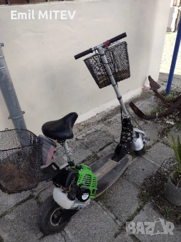 бензинова тротинетка , двигател двутактов , снимка 6 - Мотоциклети и мототехника - 47011288