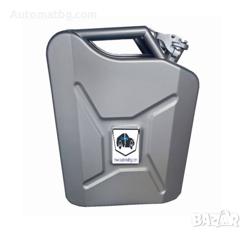 Метална туба за гориво Automat, 20L, Сив, снимка 1 - Аксесоари и консумативи - 42101089