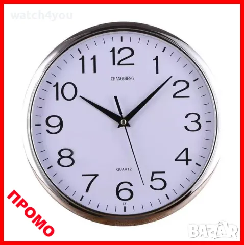 НОВ КАЧЕСТВЕН СТЕНЕН ЧАСОВНИК С БЕЗШУМЕН ПЛАВЕН МЕХАНИЗЪМ ЗЛАТИСТ.СТЕННИ ЧАСОВНИЦИ STENEN CHASOWNIK