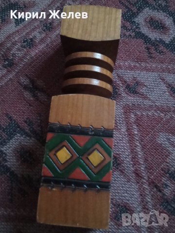 Свещник дървен 40744