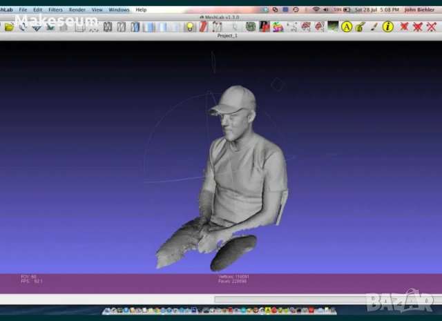 3Д Скенер за 3Д принтер / 3Д Селфи / 3D скенер, снимка 3 - Друга електроника - 35581634