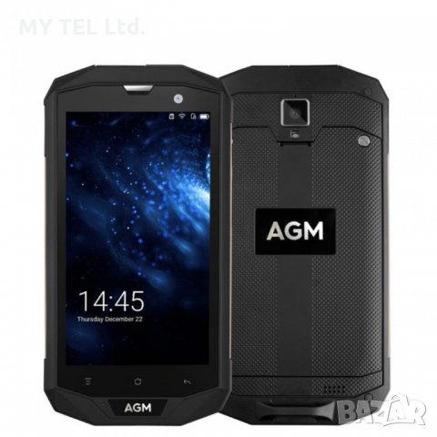 AGM A8, 3GB RAM 32GB ROM Удароустойчив, водоустойчив, Горила 4 тъч,мощна батерия 4030MAH, снимка 1 - Телефони с две сим карти - 23850099