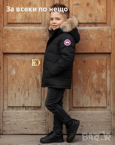 Canada Goose Детско Зимно Яке С Качулка - Налични Различни Цветове Код SK346, снимка 4 - Детски якета и елеци - 52667962