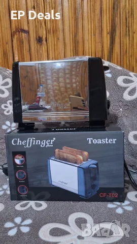 Тостер Cheffinger CF-T02 – чисто нов, снимка 2 - Тостери - 56465400