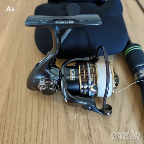 Лайт спининг комплект Mitchell: Въдица Elite Spin 6'0" (2-8g) + Макара Mag-Pro Lite 500 , снимка 2 - Въдици - 56136080