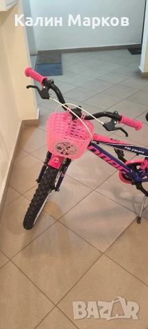 Велосипед 20 Drag Alpha детски розов за Момиче, снимка 4 - Велосипеди - 53148104