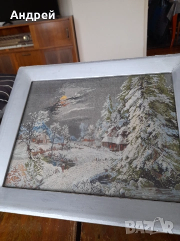 Стар гоблен #11, снимка 3 - Други ценни предмети - 53334462