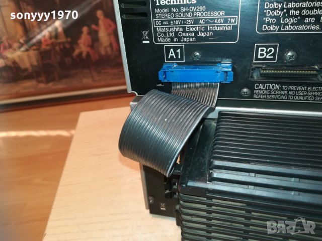 technics sh-dv290 sound processor-made in japan/sweden 2210201610, снимка 11 - Ресийвъри, усилватели, смесителни пултове - 30517897