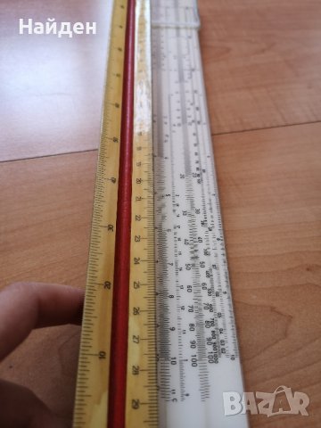 Измервателни инструменти линии от соца - триъгълна и Logarex 27403-II, снимка 4 - Други инструменти - 44384229