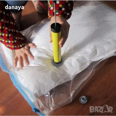 6058 Ръчна помпа за вакуум пликове, снимка 5 - Органайзери - 51792551