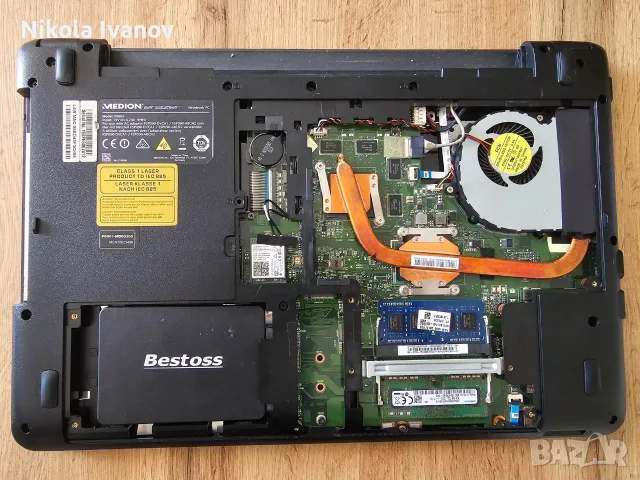 Лаптоп Medion Erazer P6661 15.6 (intel i5-6200U 2.80Ghz / GTX 950M 4GB / 8GB RAM / 480GB SSD / FHD), снимка 9 - Лаптопи за дома - 55752876