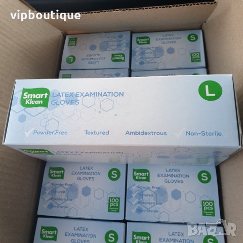 Еднократни латексови ръкавици с пудра латекс, снимка 10 - Медицински консумативи - 31498699