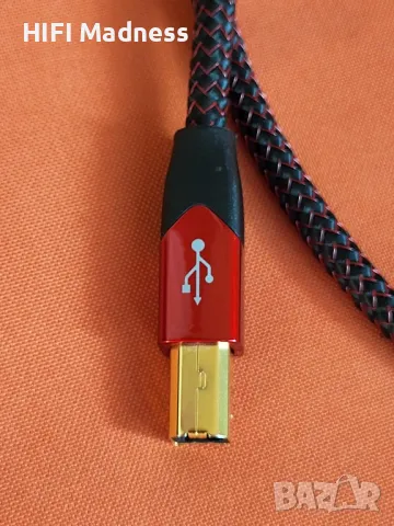 AudioQuest Cinnamon USB A-B / Аудио кабел, снимка 7 - Други - 47602905