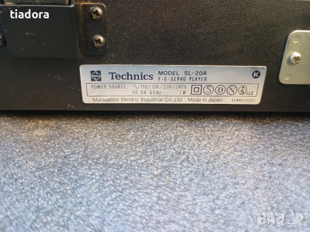 Technics SL-20 Frequency Generator Turntable, снимка 8 - Грамофони - 49379444