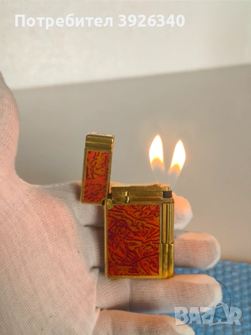 S.T.Dupont Gatsby Fire Birds двоен пламък, снимка 2 - Други ценни предмети - 54009930
