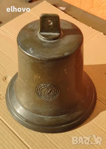 Месингова камбана#3, снимка 4 - Антикварни и старинни предмети - 48847976